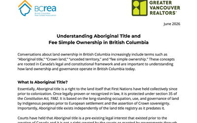Aboriginal Title and Fee Simple Ownership